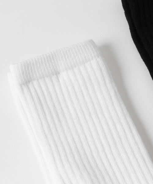 niko and...(ニコアンド)の「Healthknit/ 2Pソックス3415(ソックス/靴下・メンズ・ホワイト・FREE)」の2枚目の写真