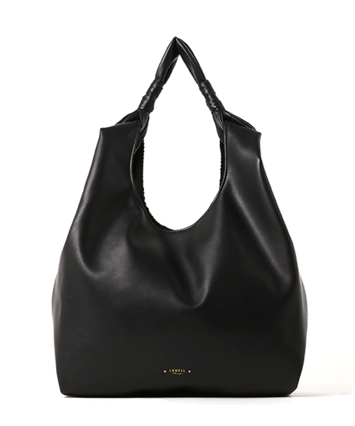 LOWELL things(ロウェル シングス)の「ダブルフェイスbohoバッグ(トートバッグ・レディース・ブラック/ベージュ/ホワイト/イエロー・FREE)」の1枚目の写真