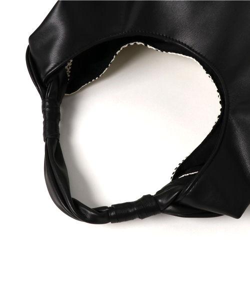 LOWELL things(ロウェル シングス)の「ダブルフェイスbohoバッグ(トートバッグ・レディース・ブラック/ベージュ/ホワイト/イエロー・FREE)」の10枚目の写真