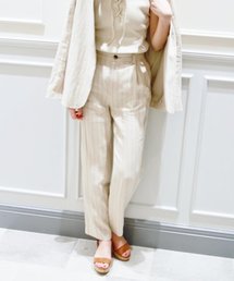 plage | Linen タックパンツ◆(その他パンツ)