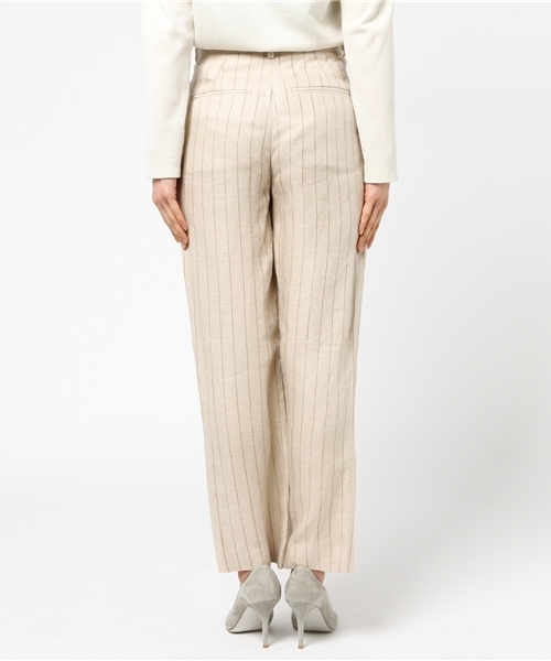 plage（プラージュ）の「Linen タックパンツ◆（その他パンツ・レディース・ブラウン/ベージュ・36/34/38）」の5枚目の写真