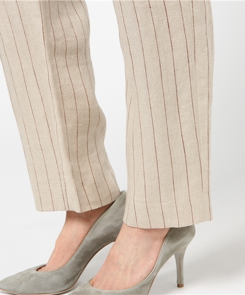 plage（プラージュ）の「Linen タックパンツ◆（その他パンツ・レディース・ブラウン/ベージュ・36/34/38）」の12枚目の写真