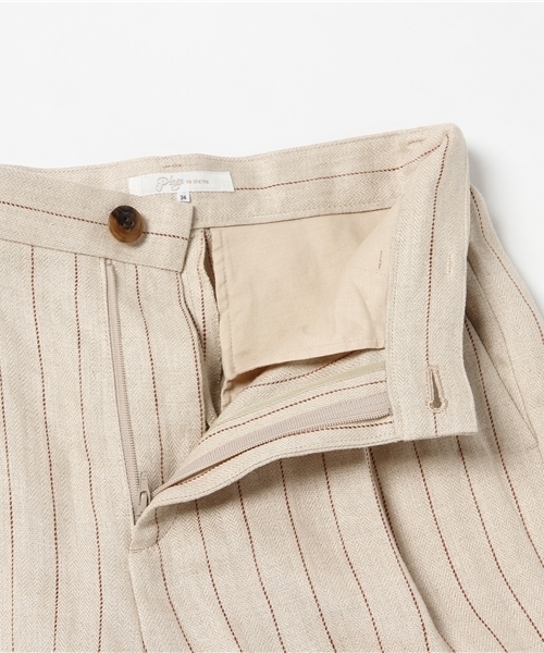 plage（プラージュ）の「Linen タックパンツ◆（その他パンツ・レディース・ブラウン/ベージュ・36/34/38）」の13枚目の写真