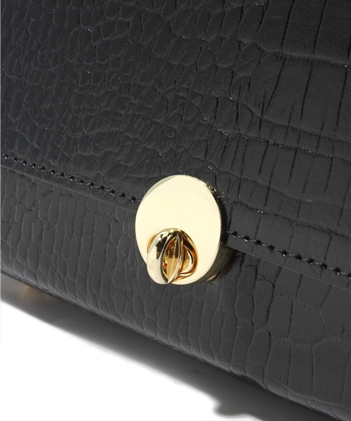 goocy（グースィー）の「ヴィンテージクロコショルダーBag（ショルダーバッグ・レディース・ブラック・FREE）」の5枚目の写真
