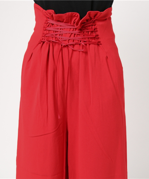MOUSSY（マウジー）の「2WAY WAIST GATHER WIDE PT（その他パンツ