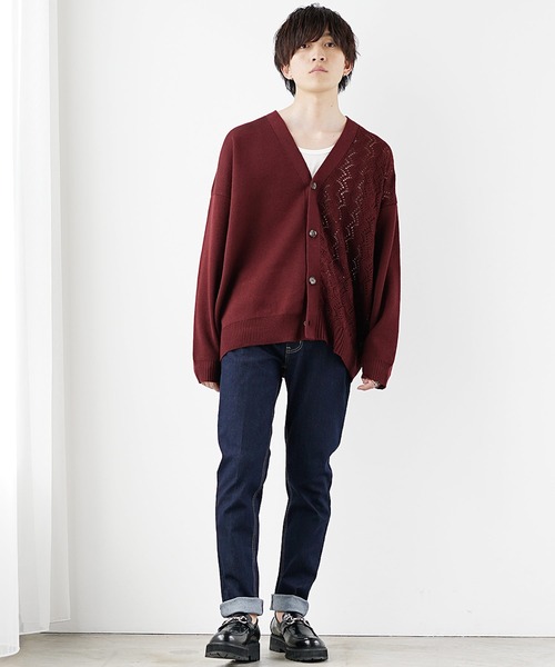 MinoriTY(マイノリティ)の「【MinoriTY】ストレッチ素材スリムフィットデニムパンツ ジーンズ メンズ ゆるフィット 【フルレングス】(デニムパンツ・メンズ・ブラック/ブラック系その他/ブルー系その他/ブラック系その他2/ブルー系その他2/ブルー系その他3/ライトブラック/ライトブルー/ネイビー/ブルー/ブラック系その他3・L/M/S/XL)」の17枚目の写真