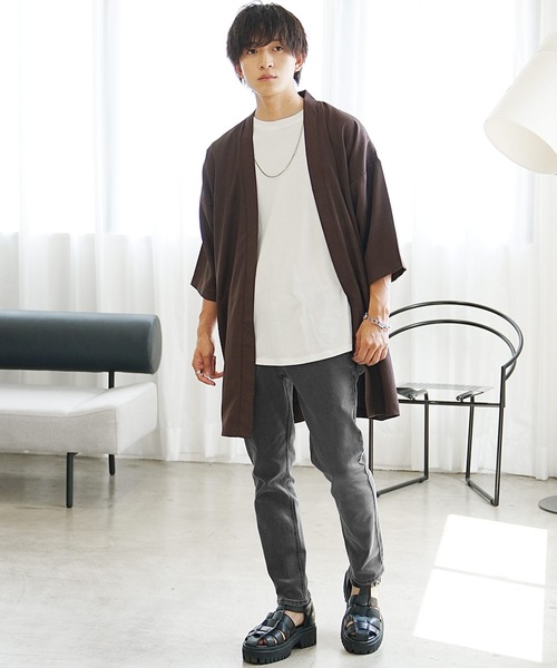 MinoriTY(マイノリティ)の「【MinoriTY】ストレッチ素材スリムフィットデニムパンツ ジーンズ メンズ ゆるフィット 【フルレングス】(デニムパンツ・メンズ・ブラック/ブラック系その他/ブルー系その他/ブラック系その他2/ブルー系その他2/ブルー系その他3/ライトブラック/ライトブルー/ネイビー/ブルー/ブラック系その他3・L/M/S/XL)」の22枚目の写真
