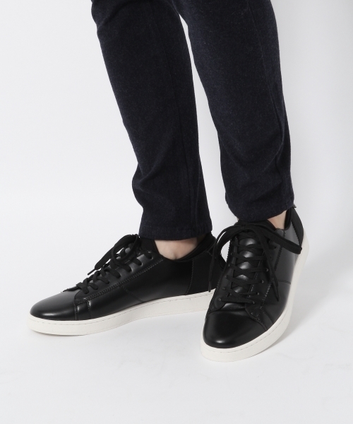 GLOBAL WORK（グローバルワーク）の「ユーティリティコートスニーカー/769545（スニーカー・メンズ・ホワイト/ブラック・SMALL/MEDIUM/LARGE）」の2枚目の写真