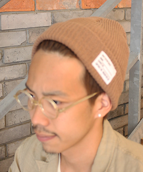 CIAOPANIC（チャオパニック）の「【(WEB)限定タイムセール】　KNITCAP（ニットキャップ/ビーニー・レディース・グリーン/グレー/レッド/ベージュ/グレー系その他/ブルー/ネイビー/ブラック/パープル/ホワイト/イエロー/ブラック系その他/チャコールグレー/ライトグレー/ベージュ系その他/グリーン系その他/ブルー系その他/レッド系その他/ホワイト系その他/イエロー系その他/パープル系その他/ダークブルー/ライトグリーン/ワインレッド/ライトイエロー/ライトパープル/オレンジ/ホワイト×イエロー/ホワイト×グレー/ホワイト×レッド/ホワイト×ネイビー/ホワイト×ブルー/その他・FREE）」の15枚目の写真