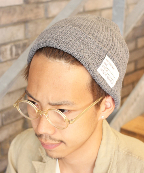 CIAOPANIC（チャオパニック）の「【(WEB)限定タイムセール】　KNITCAP（ニットキャップ/ビーニー・レディース・グリーン/グレー/レッド/ベージュ/グレー系その他/ブルー/ネイビー/ブラック/パープル/ホワイト/イエロー/ブラック系その他/チャコールグレー/ライトグレー/ベージュ系その他/グリーン系その他/ブルー系その他/レッド系その他/ホワイト系その他/イエロー系その他/パープル系その他/ダークブルー/ライトグリーン/ワインレッド/ライトイエロー/ライトパープル/オレンジ/ホワイト×イエロー/ホワイト×グレー/ホワイト×レッド/ホワイト×ネイビー/ホワイト×ブルー/その他・FREE）」の11枚目の写真