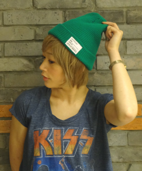 CIAOPANIC（チャオパニック）の「【(WEB)限定タイムセール】　KNITCAP（ニットキャップ/ビーニー・レディース・グリーン/グレー/レッド/ベージュ/グレー系その他/ブルー/ネイビー/ブラック/パープル/ホワイト/イエロー/ブラック系その他/チャコールグレー/ライトグレー/ベージュ系その他/グリーン系その他/ブルー系その他/レッド系その他/ホワイト系その他/イエロー系その他/パープル系その他/ダークブルー/ライトグリーン/ワインレッド/ライトイエロー/ライトパープル/オレンジ/ホワイト×イエロー/ホワイト×グレー/ホワイト×レッド/ホワイト×ネイビー/ホワイト×ブルー/その他・FREE）」の18枚目の写真