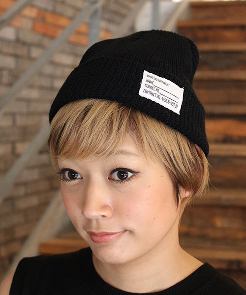 CIAOPANIC（チャオパニック）の「【(WEB)限定タイムセール】　KNITCAP（ニットキャップ/ビーニー・レディース・グリーン/グレー/レッド/ベージュ/グレー系その他/ブルー/ネイビー/ブラック/パープル/ホワイト/イエロー/ブラック系その他/チャコールグレー/ライトグレー/ベージュ系その他/グリーン系その他/ブルー系その他/レッド系その他/ホワイト系その他/イエロー系その他/パープル系その他/ダークブルー/ライトグリーン/ワインレッド/ライトイエロー/ライトパープル/オレンジ/ホワイト×イエロー/ホワイト×グレー/ホワイト×レッド/ホワイト×ネイビー/ホワイト×ブルー/その他・FREE）」の9枚目の写真