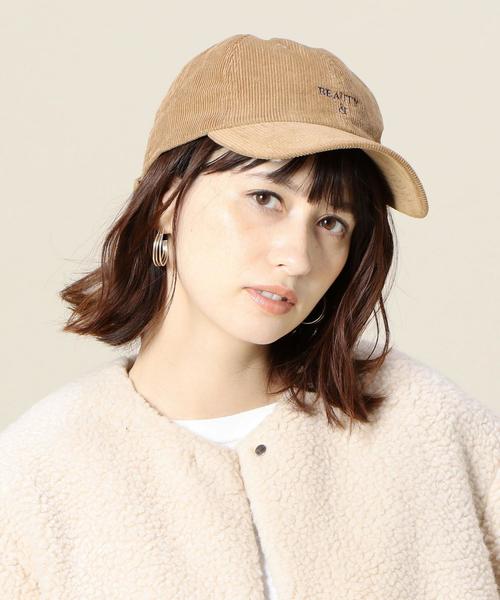 BEAUTY&YOUTH UNITED ARROWS(ビューティーアンドユースユナイテッドアローズ)の「BY ロゴ コーデュロイ キャップ ◆(キャップ・メンズ・ブラウン/ブラック・FREE)」の11枚目の写真