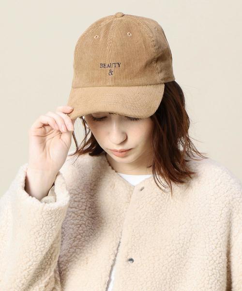 BEAUTY&YOUTH UNITED ARROWS(ビューティーアンドユースユナイテッドアローズ)の「BY ロゴ コーデュロイ キャップ ◆(キャップ・メンズ・ブラウン/ブラック・FREE)」の12枚目の写真