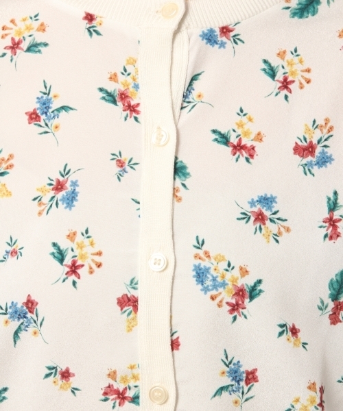 GLOBAL WORK（グローバルワーク）の「12ゲージフハクコンビカーディガン長袖/779365（カーディガン/ボレロ・レディース・ホワイト/ライトグレー/ネイビー・MEDIUM/LARGE）」の6枚目の写真