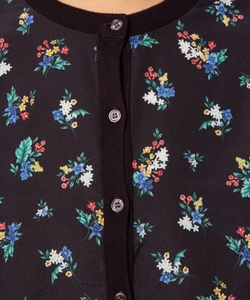 GLOBAL WORK（グローバルワーク）の「12ゲージフハクコンビカーディガン長袖/779365（カーディガン/ボレロ・レディース・ホワイト/ライトグレー/ネイビー・MEDIUM/LARGE）」の5枚目の写真