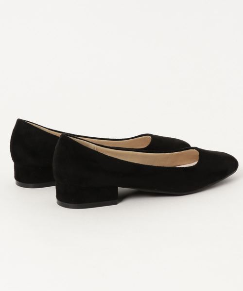 N.（N. Natural Beauty Basic）（エヌエヌナチュラルビューティーベーシック）の「スクエアトゥフラットパンプス（パンプス・レディース・ブルー/ブラック/ピンク/シルバー・SMALL/LARGE/MEDIUM）」の5枚目の写真