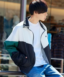 MONO-MART | ビッグシルエット切り替えフルジップブルゾン(ブルゾン)