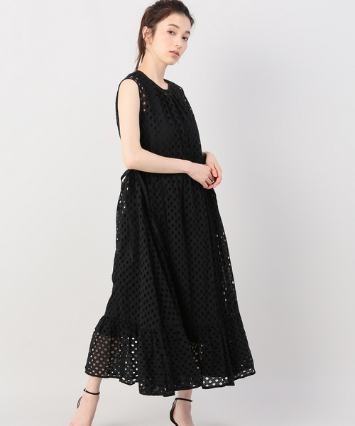 Ne Quittez Pas ヌキテパ の Ne Quittez Pas Dot ティアードドレス ワンピース Wear