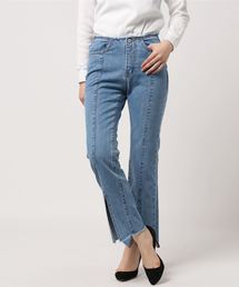 EGOIST | センター切替スリットデニムパンツ(デニムパンツ)