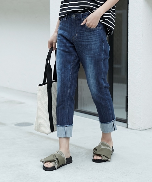 AMERICAN HOLIC（アメリカンホリック）の「・フリンジサンダル（サンダル・レディース・ブラック/アイボリー/カーキ・S/M/L）」の12枚目の写真