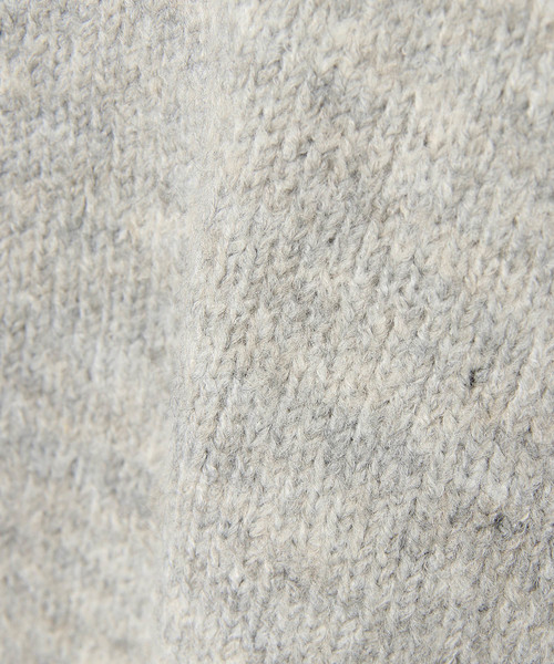 LBC（エルビーシー）の「7Gタートルコクーンニットワンピース（ワンピース・レディース・グレー/ネイビー・M）」の10枚目の写真