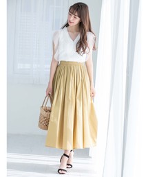 fifth | シャーリングロングスカート(スカート)