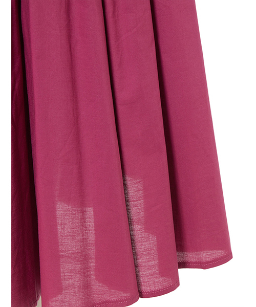 fifth（フィフス）の「シャーリングロングスカート（スカート・レディース・パープル/イエロー/グリーン/ネイビー/レッド・MEDIUM）」の13枚目の写真