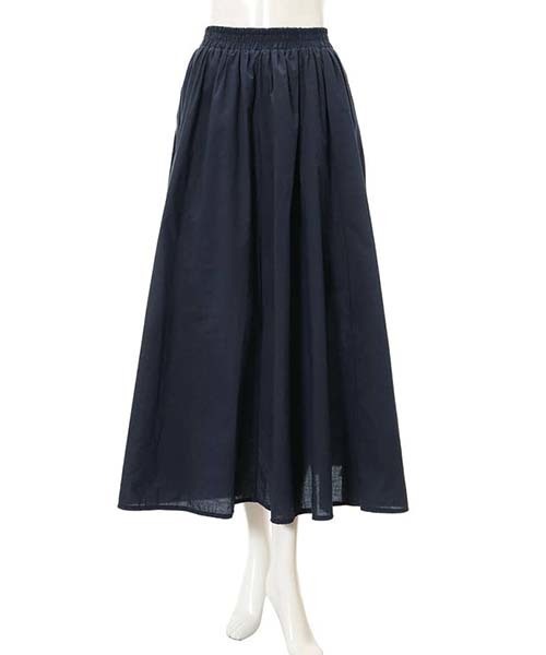 fifth（フィフス）の「シャーリングロングスカート（スカート・レディース・パープル/イエロー/グリーン/ネイビー/レッド・MEDIUM）」の6枚目の写真