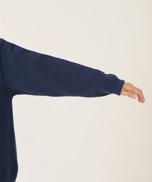 crepuscule（クレプスキュール）の「◆CREPUSCULE / クレプスキュール カノコ CREW KNIT（ニット/セーター・メンズ・ブラウン/ベージュ/ブルー・1/2）」の7枚目の写真