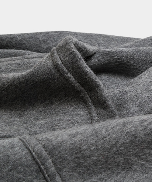 Jubilee Fabric（ジュビリーファブリック）の「ポケット付　ウールストール（ストール/ショール・レディース・ベージュ/グレー/ピンク/ブラック・FREE）」の5枚目の写真