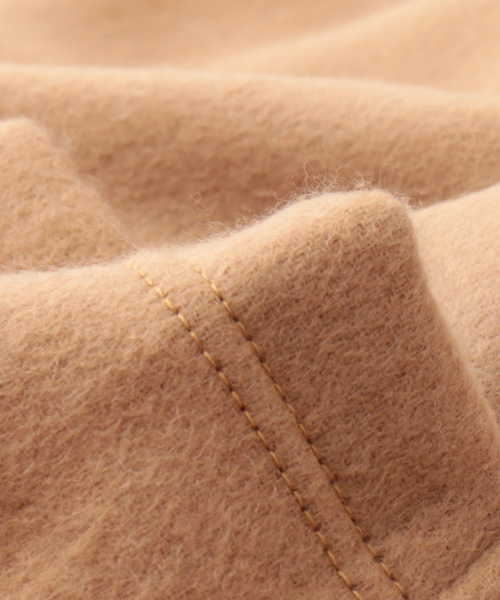 Jubilee Fabric（ジュビリーファブリック）の「ポケット付　ウールストール（ストール/ショール・レディース・ベージュ/グレー/ピンク/ブラック・FREE）」の8枚目の写真