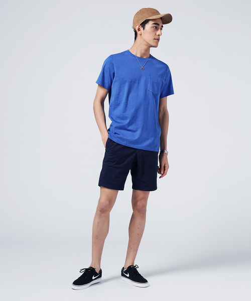 ZOZO（ゾゾ）の「クルーネックポケットTシャツ（パターンオーダー）/ブルー[MEN]（Tシャツ/カットソー・メンズ・ブルー・マルチサイズ）」の12枚目の写真