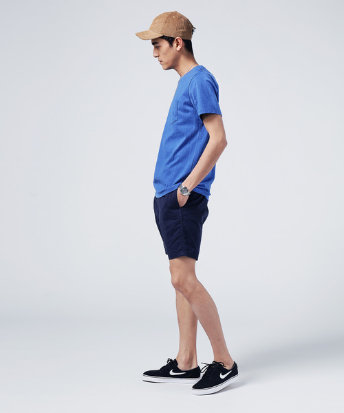 ZOZO（ゾゾ）の「クルーネックポケットTシャツ（パターンオーダー）/ブルー[MEN]（Tシャツ/カットソー・メンズ・ブルー・マルチサイズ）」の13枚目の写真