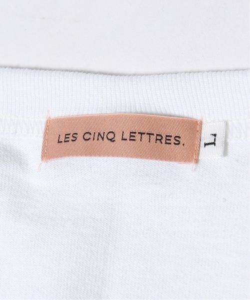 LES CINQ LETTRES(レサンクレトルズ)の「LES CINQ LETTRES. / レ サンク レトル LCL SPORT Tee(Tシャツ/カットソー・メンズ・ホワイト/ネイビー・MEDIUM/SMALL/LARGE)」の11枚目の写真
