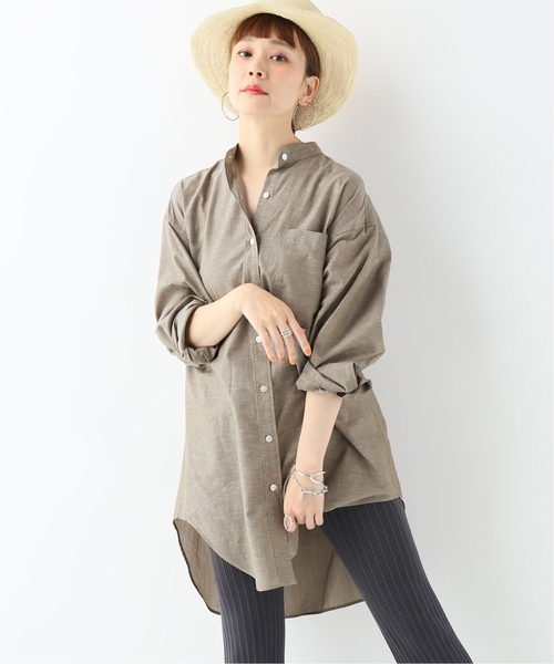 CITYSHOP(シティーショップ)の「ダンガリーシャツ(シャツ/ブラウス・レディース・カーキ/ブルー/ラベンダー・FREE)」の21枚目の写真
