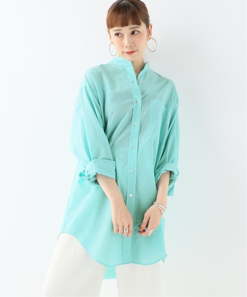 CITYSHOP(シティーショップ)の「ダンガリーシャツ(シャツ/ブラウス・レディース・カーキ/ブルー/ラベンダー・FREE)」の22枚目の写真