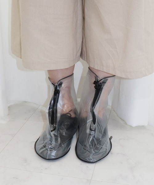 DONOBAN（ドノバン）の「靴のまま履ける ! シューズカバー（シューズ小物/雑貨・レディース・ホワイト/ブラック・M/L）」の8枚目の写真