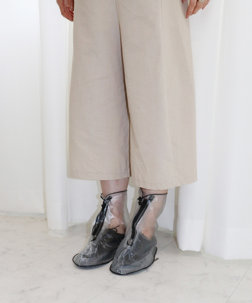 DONOBAN（ドノバン）の「靴のまま履ける ! シューズカバー（シューズ小物/雑貨・レディース・ホワイト/ブラック・M/L）」の7枚目の写真