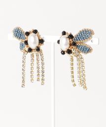 【Tie】stone shower ピアス