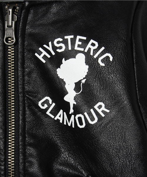 HYSTERIC MINI（ヒステリックミニ）の「HYSTERIC VIP LEOPARD GLAMOUR リバーシブル ジャンパー（ブルゾン・キッズ・ブラック/ピンク・100/120/110）」の12枚目の写真