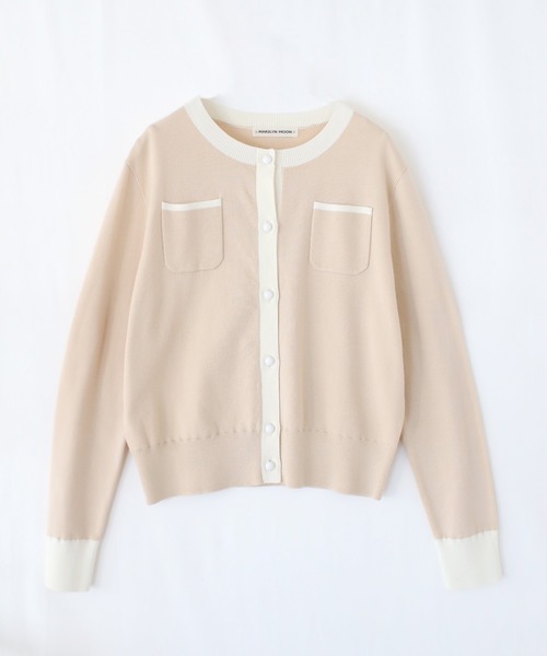 Marilyn Moon（マリリンムーン）の「バイカラークルーネック