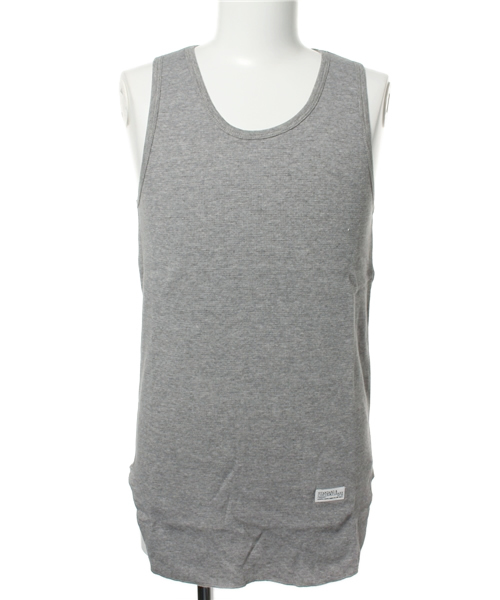 CIAOPANIC（チャオパニック）の「【Ciaopanic】サーマルロングタンクトップ（タンクトップ・メンズ・ネイビー/グレー/ホワイト・MEDIUM/LARGE）」の2枚目の写真