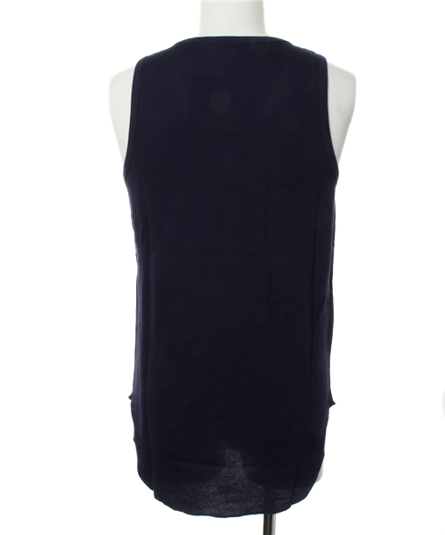 CIAOPANIC（チャオパニック）の「【Ciaopanic】サーマルロングタンクトップ（タンクトップ・メンズ・ネイビー/グレー/ホワイト・MEDIUM/LARGE）」の4枚目の写真