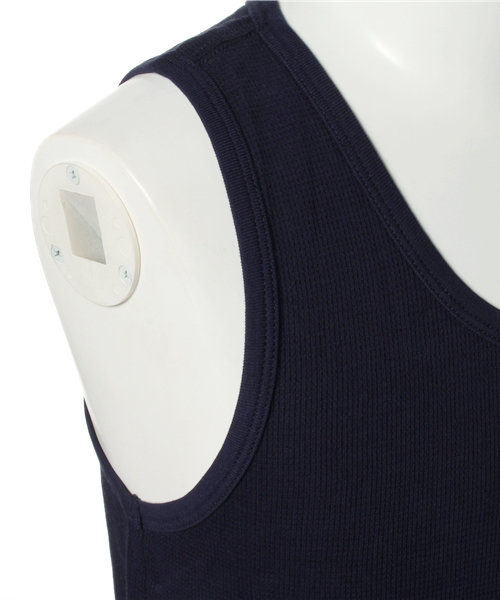 CIAOPANIC（チャオパニック）の「【Ciaopanic】サーマルロングタンクトップ（タンクトップ・メンズ・ネイビー/グレー/ホワイト・MEDIUM/LARGE）」の6枚目の写真