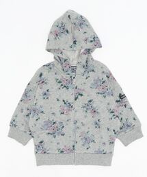 RUGGEDWORKS | 花柄ＺＩＰ裏毛パーカー(パーカー)