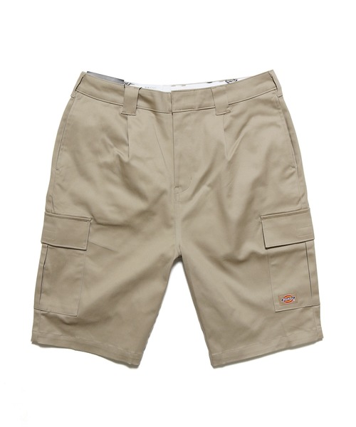 Dickies（ディッキーズ）の「Dickies/ディッキーズ  TWILL CARGO SHORTS カーゴショーツ（カーゴパンツ・メンズ・チャコールグレー/ブラック/ダークグリーン/サンドベージュ・32inch/28inch/34inch/36inch/30inch）」の3枚目の写真