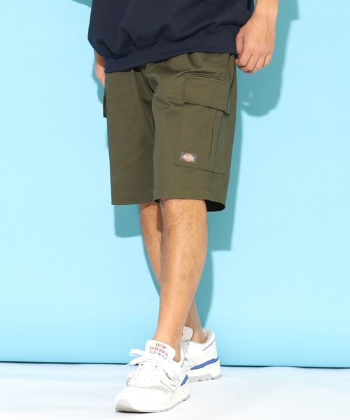 Dickies（ディッキーズ）の「Dickies/ディッキーズ  TWILL CARGO SHORTS カーゴショーツ（カーゴパンツ・メンズ・チャコールグレー/ブラック/ダークグリーン/サンドベージュ・32inch/28inch/34inch/36inch/30inch）」の19枚目の写真