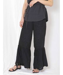 Ungrid | カットワーク刺繍フレアパンツ(その他パンツ)