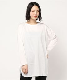 DouDou | 2WAYスリットT(Tシャツ/カットソー)